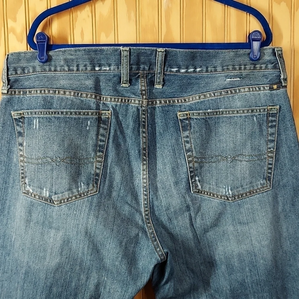Lucky brand 455 distressed jeans